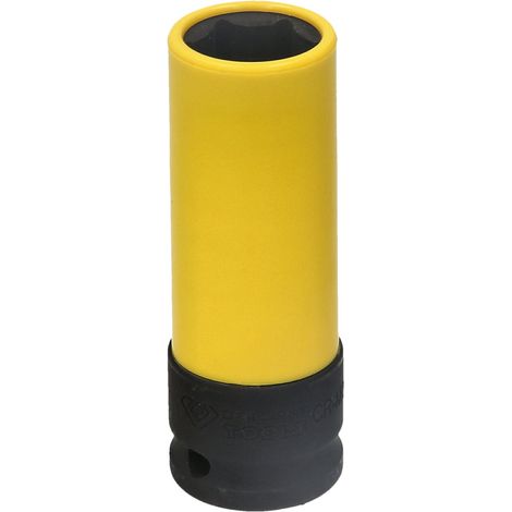 BRILLIANT TOOLS 1/2" Llave de vaso de impacto para llantas de aluminio 19 mm - BT691007