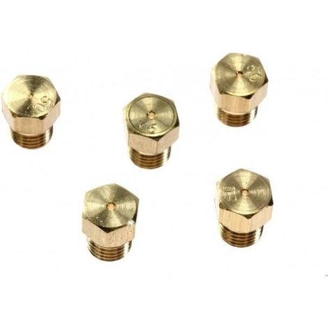 JEU GAZ INJECTEURS BUTANE POUR PLAQUE DE CUISSON ROSIERES (1/3)