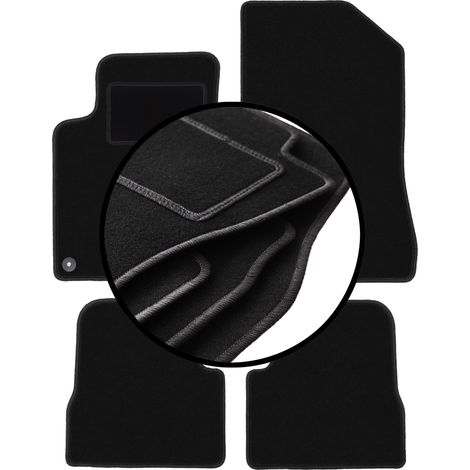 Komplettset Veloursmatten für: Peugeot 2008 II Schrägheck (2019-)