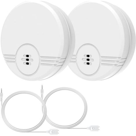 Détecteur de Fuite d'eau,Capteur de Fuite d'eau connecté 2 Pack, Alerte Goutte à Goutte et Fuite,Capteur Détecter Une Inondation avec Une Alarme de 135 DB,pour Cuisines, Coussols, Salles de Bains (1/5)