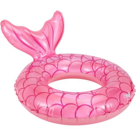 Bouée gonflable, tube de natation, décoration de piscine mignonne, bouée pour l'extérieur, piscine, plage, accessoires de fête, gilets de sauvetage pour enfants, 58 cm / 22,8 pouces (1/5)