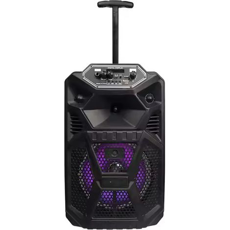 Enceinte Karaoké Bluetooth sans fil 10W - 34.220 Vivez l'énergie de vos chansons préférées en toute liberté à chaque célébration. Rendez chaque moment inoubliable  (1/2)
