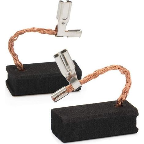 Balai De Charbon - 6 x 9 x 19 5 Mm - Pour Routeur DWP611 DWP611PK 450 450PK - 8 Pièces (1/5)