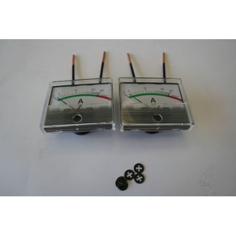 Amperemeter 0-30 A. 70x60mm für