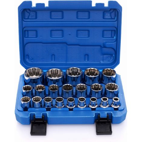 Set di bussole a 12 punte 21 pezzi KD10348 (1/5)