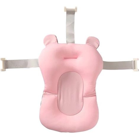 Coussin de bain doux et antidérapant pour nouveau-nés - Coussin de siège de bain pour une expérience de bain sûre et confortable (1/5)