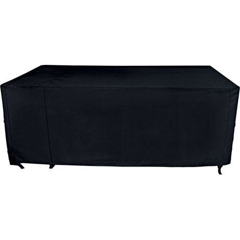 Housse Salon De Jardin 180x120x74 cm Protection PVC Contre Intempéries Meubles Bois Dur Et Teck PRO (1/4)