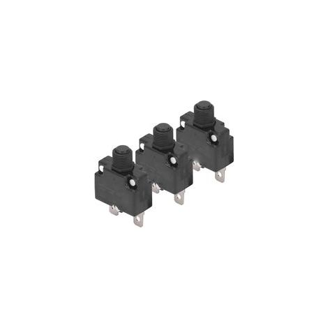 Lot de 10 relais fusibles à réarmement automatique 15 A, interrupteur thermique, disjoncteur, protection contre les surcharges, étanche, 125/250 V CA / 65 V CC (1/5)