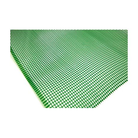 Geflecht ECONOMY 4, 1000/10x10 mm, quadratisches Muster, 300g/m2, grün, Vollkunststoff, Packung 25 m