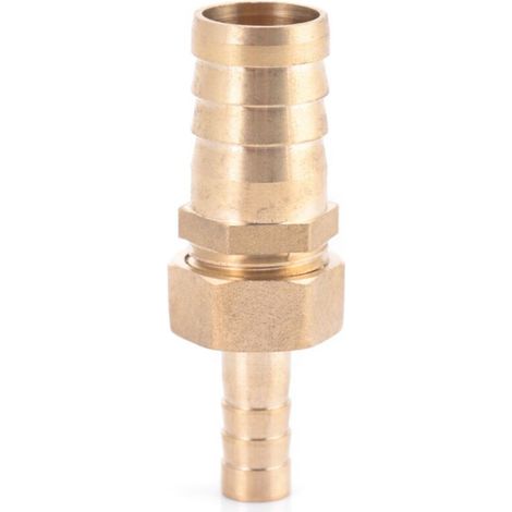 Raccord Réducteur en Laiton Bouchon Barbelé (10-16mm) pour Tuyau d'Arrosage (1/5)