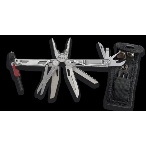 Multitool k25 acciaio 7Cr17MoV versatile resistente