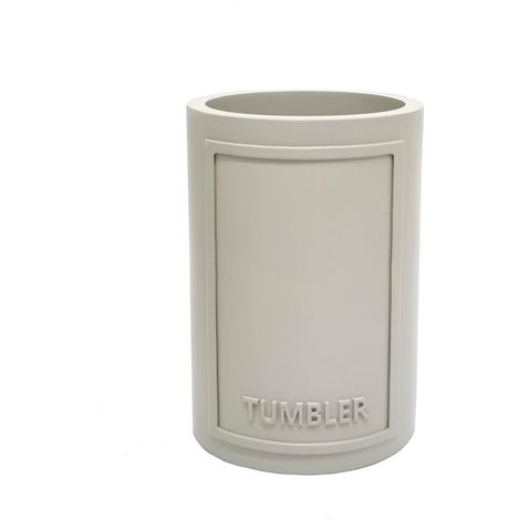 BATHSTAGE 67984 B-AQUA Vaso Gris - ref: BS-67984