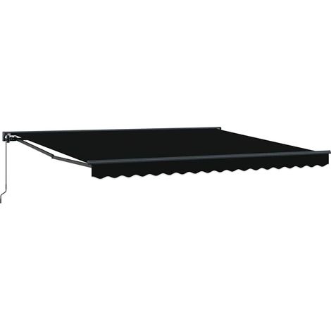 Maison Exclusive - Struttura della tenda Nero 400 × 300 cm