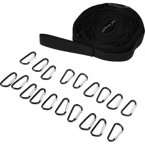 Outdoor-Camping-Lanyard-Aufhänger mit 19 Schlaufen, Aufbewahrungsgurt für Campingausrüstung (1/5)