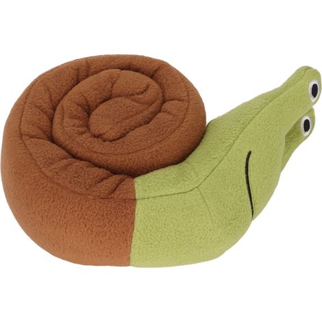 Jouets pour chiens en forme d'escargot qui couinent, puzzle de dentition en polyester, jouets à mâcher interactifs pour chiots (1/5)