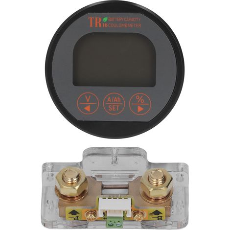 Testeur de capacité de batterie étanche, rond et précis, plage de mesure 8-120 V pour voiture électrique, 100 A (1/5)