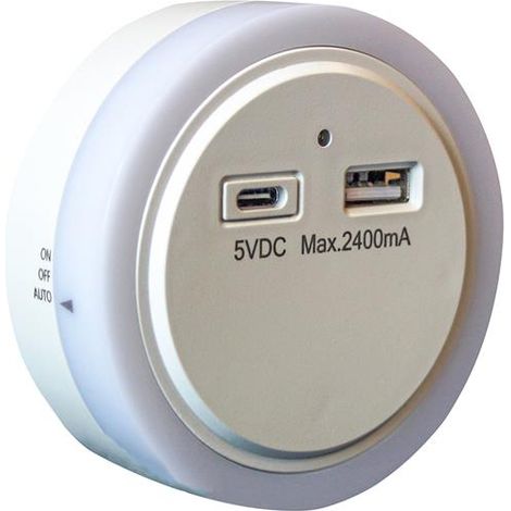 Uni-Com FS-GY21C Night Light and USB Charger UNC68464 (1/5)