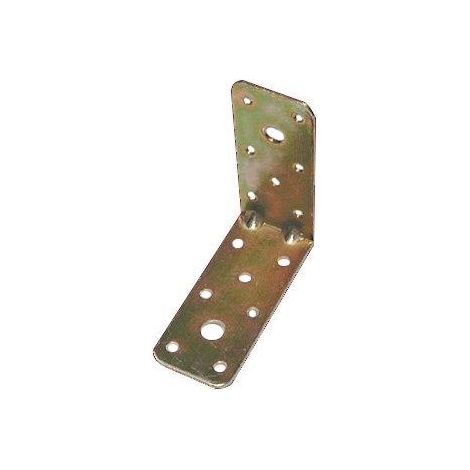 GIUNZIONE GAZEBO PESANTE ANGOLARE 869 - ZINCATA GIALLA S.MM 2,5 MM 90X90X40- 30 pezzi