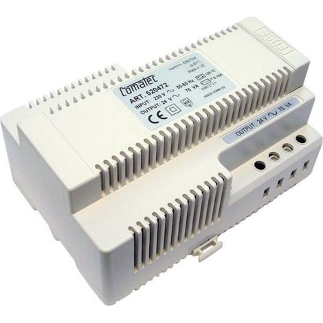 Comatec TBD207524F8 Hutschienen-Netzteil (DIN-Rail)  24 V/AC 3.13 A 75 VA   Inhalt 1 St.