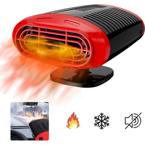 Car Heating Windshield Defroster, Portable Car Cooler, Car Heating Cigarette Lighter with 360 Degree Rotating Holder (1/5)