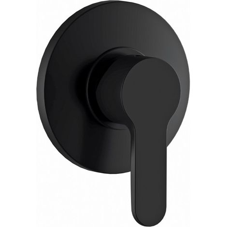 MISCELATORE INCASSO DOCCIA AURORA NERO (1/2)