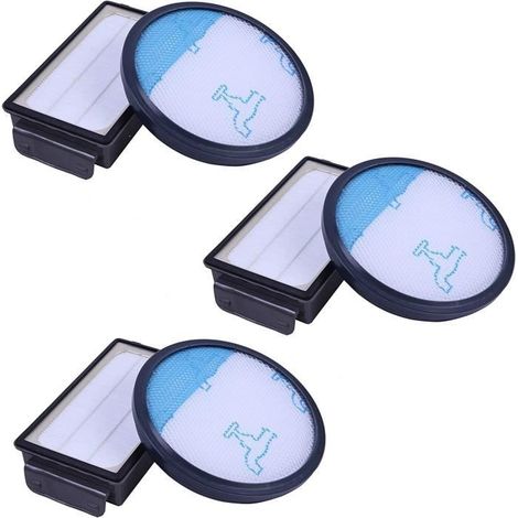 Filtre pour Aspirateur Moulinex Rowenta Compact,【Pack de 3】Power Cyclonic Mousse Filtre Accessoire Adapté pour Series MO3723pa (1/4)
