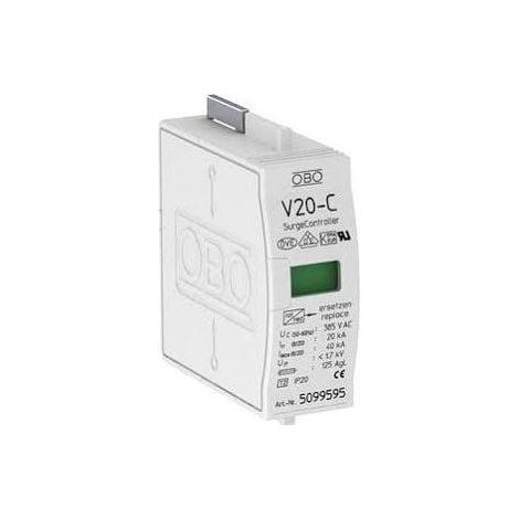 Modulo di Protezione Componente Tipo 2 Compatto su Barra DIN Obo