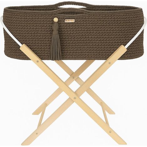 Moisés BOHO hecho a mano con soporte - Mocca (1/5)