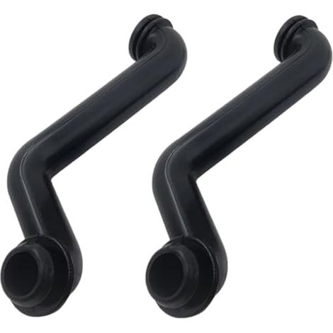Lot de 2 tubes reniflard 691328 pour Briggs & Stratton modèle 281246/691328, noir (1/5)