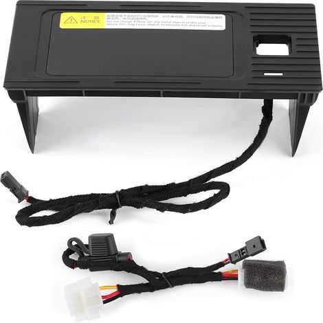 Support de recharge sans fil 15W pour téléphone, plaque console compatible BMW Série 7 G11/G12 2016-2019 (1/5)
