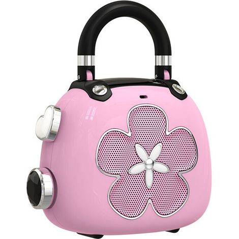 Altavoz Candy 5.3 5W Sonido potente Reproductor de música MP3 lindo Caja de sonido Altavoces inalámbricos portátiles Regalo ideal B (1/2)