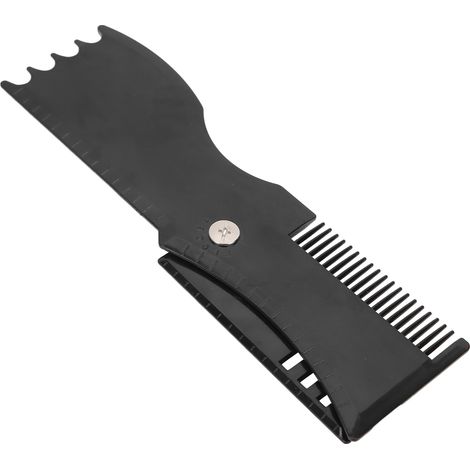 Gabarit de Tracé de Barbe pour Homme - Modèle de Contour et Ligne de Cou (1/5)