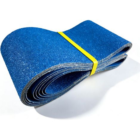 6 Pièces Bandes Abrasives 150 x 1220 mm Grain 40 (1/5)