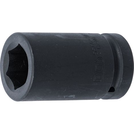BGS Douille de force hexagonale profonde entraînement carré intérieur 25 mm (1") SW 30 mm - 5500-30 (1/3)
