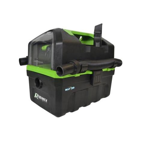 Aspirateur eau et poussiere 10l "r-bat20" 20v sans batterie ni chargeur - Ribimex - PRBAT20/ASPSB-1 (1/2)