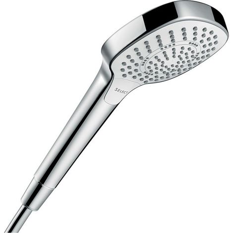 hansgrohe Croma Select E Multi Handbrause 26811400 weiß chrom, EcoSmart, Duschkopf