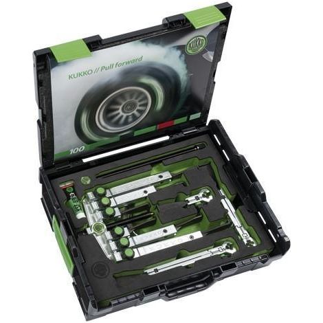 Juego extractor universal 2 y 3 brazos con ganchos estrechos ajuste rápido de goma KUKKO