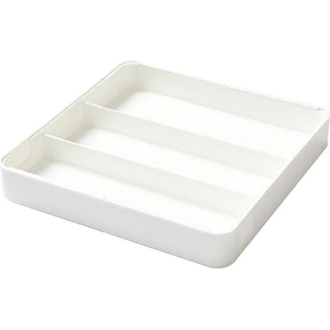 Generic Utensilien-Schubladen-Organizer mit einziehbarem Design, multifunktionaler Besteck-Organizer, Besteck- und Küchenutensilien-Aufbewahrungsbox, verstellbares Tablett für die Organisation in der 