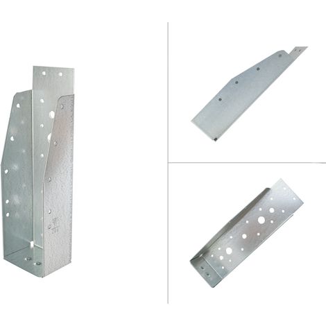 Sabot aile intérieure sans lèvre pour poutres de 7 x 22 cm - Par (1/3)
