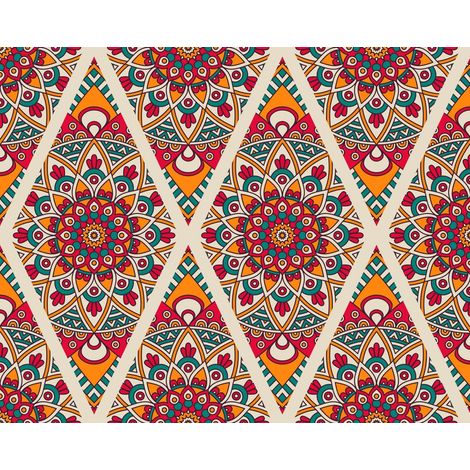 Decoración de exterior Oxford - Motiv orientalisches Rautenmuster I DR269 (1/5)