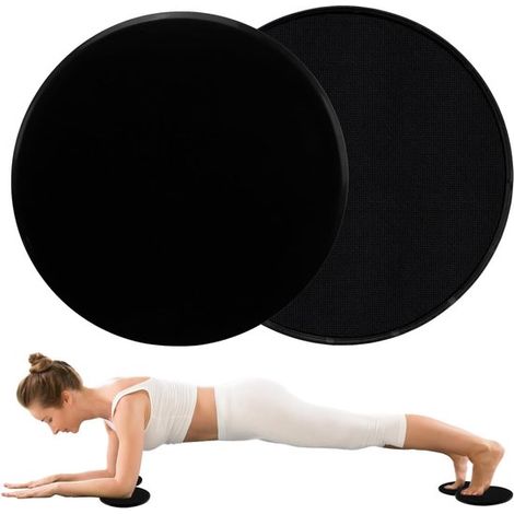 Zwei Sets doppelseitiger Fitness-Powermatten für Ganzkörper-, Bauch-, Gesäß- und Armübungen, alle Bodenübungen (1/5)