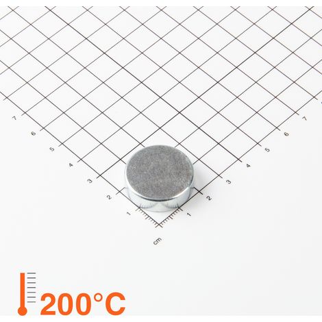Magna-C Flachgreifer aus Samarium-Cobalt Ø25x7mm ohne Befestigung (1/3)