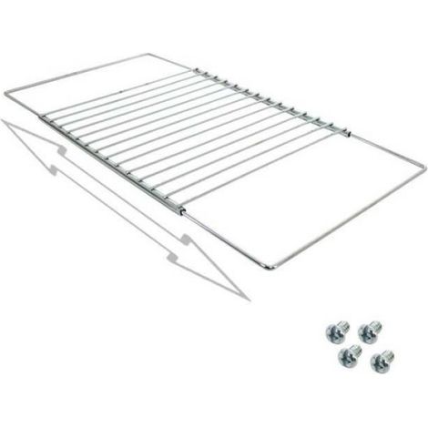 GRILLROST UNIVERSAL : Grille de Four Universelle et Extensible Largeur de 33 à 61 cm (1/4)