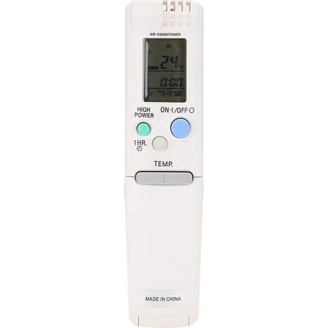 Télécommande de climatiseur - Pour Sanyo RCS-4MVEX, Remplacer la télécommande du climatiseur, Remplacer la télécommande blanche, Distance de contrôle sans fil 10M(1pc) (1/5)