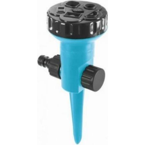 Arroseur sur pic - CE-52-300 - 5 fonctions - Bleu - Gamme BASIC