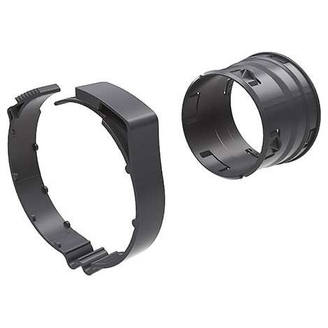 Lüftungsanschluss Aldès Clip Schelle 11 cm Tiefe 6.5 cm Breite