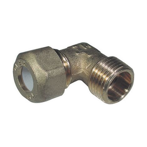 GOMITO MASCHIO PER RAME CON OGIVA TEFLON TIEMME- 1/2 x 12R- TIEMM- pezzi 1