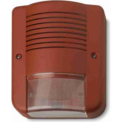 AVS - 1161153 - 1161153 AVS TS 85P C LED PLUS SIRENA A LED AUTOALIMENTATA DA ESTERNO FINITU