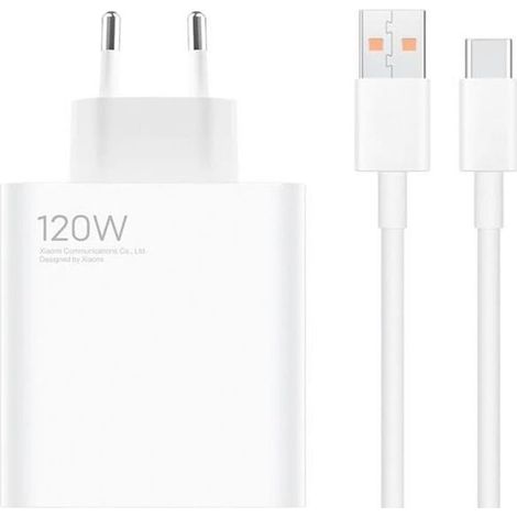 Chargeur Adaptateur Secteur - Xiaomi - MDY-13-EE - 120W - Type-C - Charge rapide
