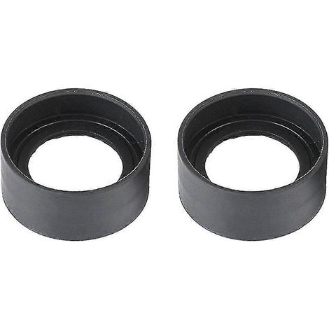 Protection oculaire cylindrique en caoutchouc pour microscope binoculaire 32-36 mm. Taille : angle plat. (1/4)